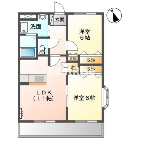 アメニティーコーポＭの間取り