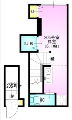 VILLEST中野の間取り