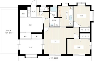 【間取り】 | ベルデ南馬込