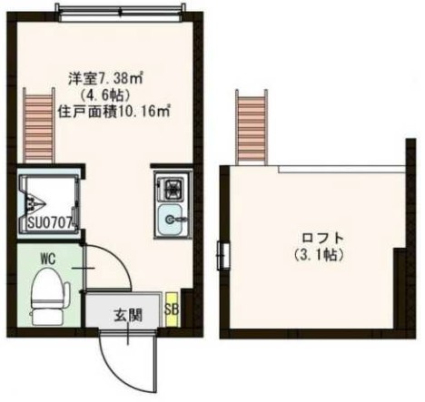 【間取り】 | ラ・メゾン・アイリス88 高円寺南