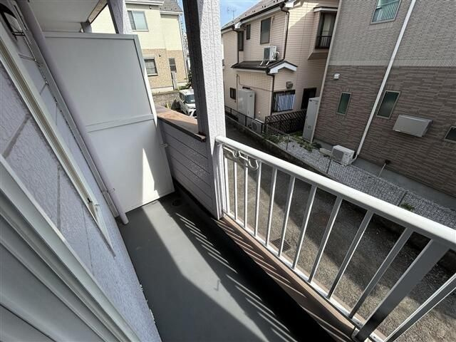 ラベンダーハウスのバルコニー