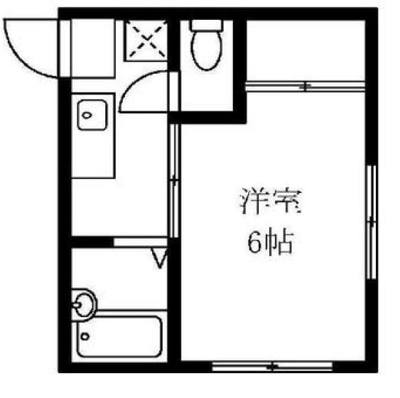 ドミールおくさわの間取り|間取りです。