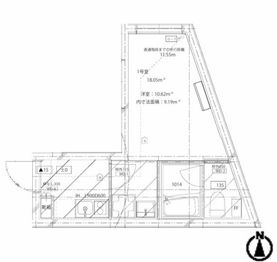 Ludens練馬Ⅱの間取り