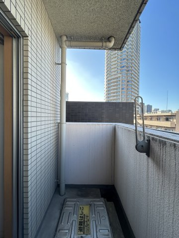 シャルマンフジ大阪城南のバルコニー