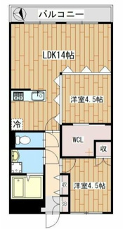 【間取り】 | ペア・シティ弐番館