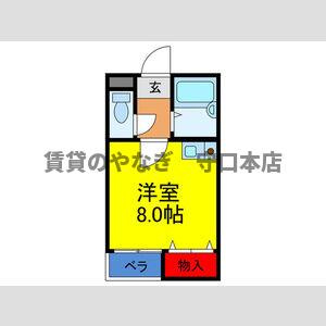 【間取り】 | Gワンハイツ