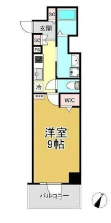 MAISHIN神戸三宮EASTの間取り