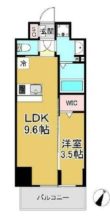 MAISHIN神戸三宮EASTの間取り