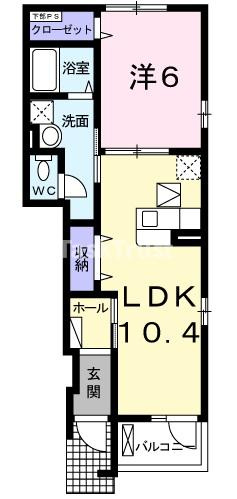 【間取り】 | アルモニー大淀