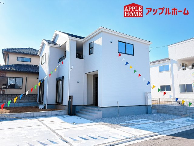 [新築住宅] 児玉郡上里町七本木 第6 全8棟の外観|周辺環境にも恵まれた好立地☆日当たり良好×子育てしやすい環境です！いつでもお気軽にお問合せOKです！TEL「0120-466263」
