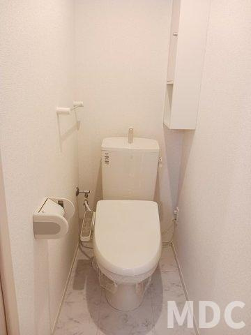 徳島市国府町中のアパートのトイレ