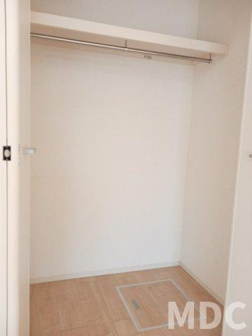 徳島市国府町中のアパートの収納
