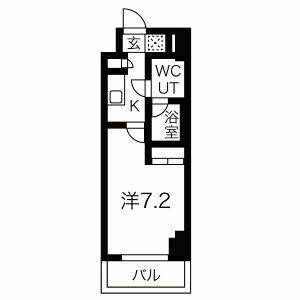 スパシエ東神奈川の間取り