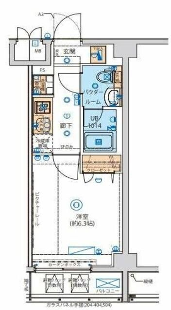 ＳＨＯＫＥＮ　Ｒｅｓｉｄｅｎｃｅ　横浜生麦１の間取り
