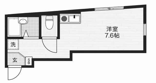 グリテラティ山手の間取り