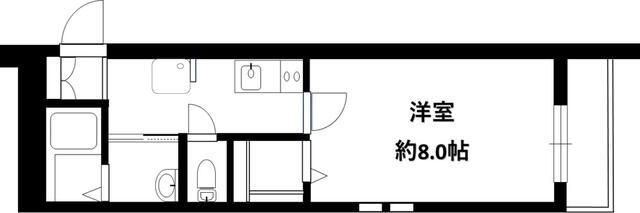 レジデンス横濱の間取り