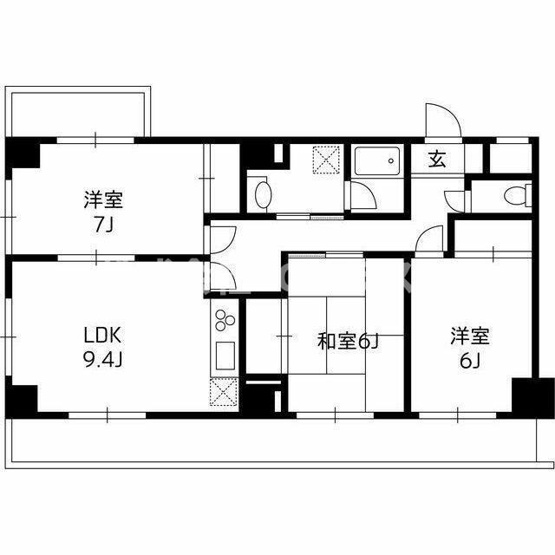 【間取り】 | ロマーナ壱番館