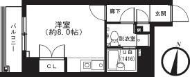 ＪＰ’ｓＹＯＫＯＨＡＭＡの間取り