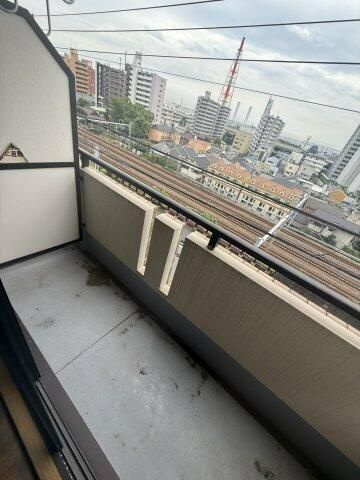 グランディール・横濱のバルコニー
