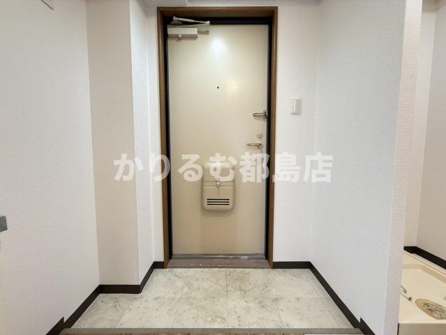 メロディコート北通りの玄関