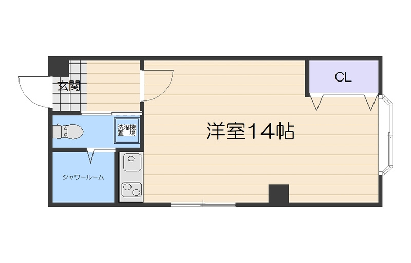長堀橋ZENSHIN.BLDの間取り