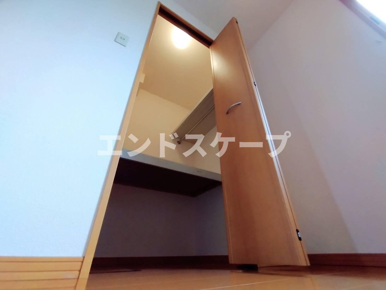 エクセラン　Ｂの収納|高崎、前橋のお部屋探しはエンドスケープまで！お客様の理想お聞かせ下さい♪