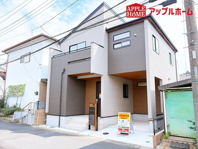 [新築住宅] 坂戸市千代田2丁目 3期 全1棟の外観|資料請求、お電話でのお問合せ、いつでも丁寧に対応させていただきます！不動産業界のプロフェッショナルが集う弊社にぜひ一度ご相談ください！