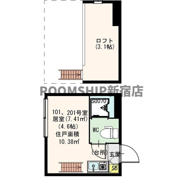 DHG快の間取り