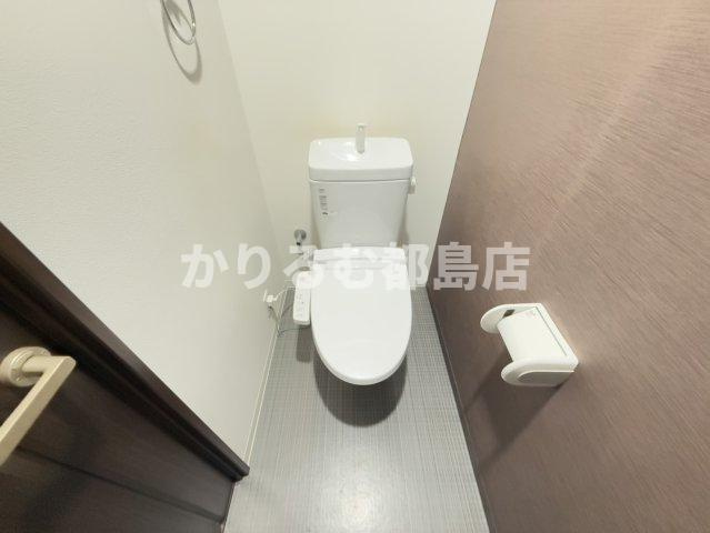 ハイフェンス京橋のトイレ