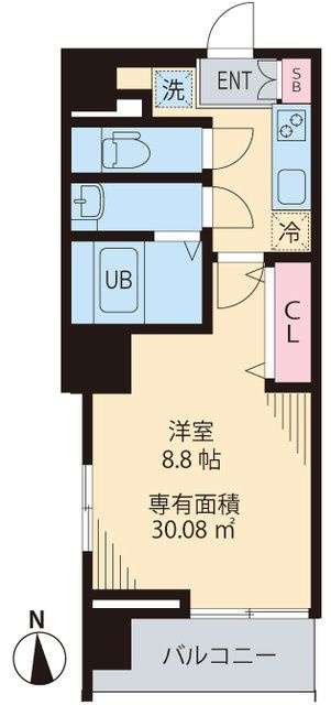 ステラ北進の間取り