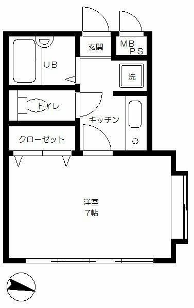 ソリッドリファイン駒込の間取り