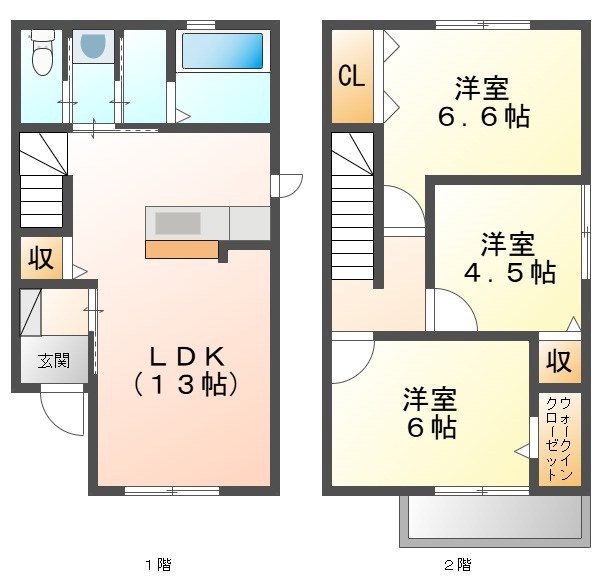 Ｔｒａｃｋの間取り