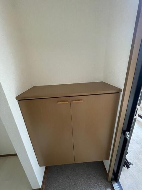 グリーンビレッジ　Ｃの玄関