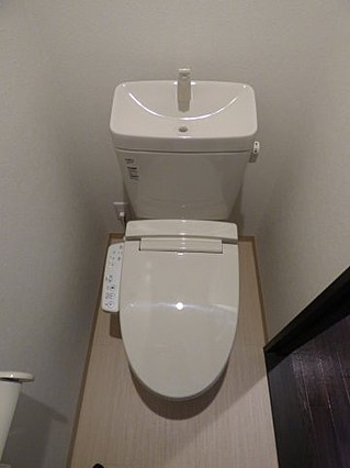 神戸市中央区北長狭通８丁目の賃貸マンションのトイレ