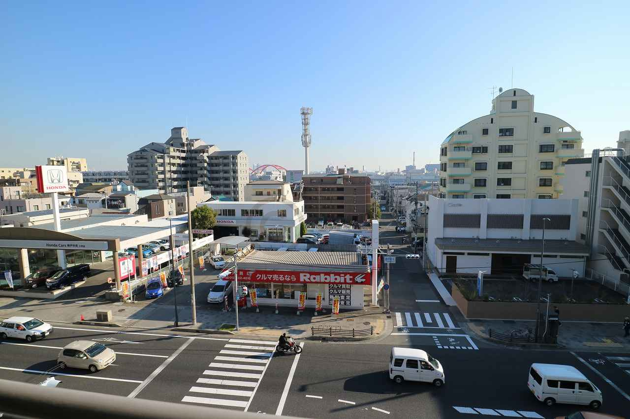 神戸市灘区徳井町４丁目の賃貸マンションの展望