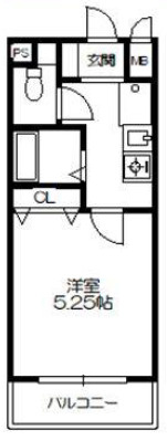 ロイヤルメゾン六甲道の間取り