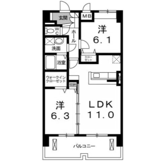 【間取り】 | ペットマンションあかやま
