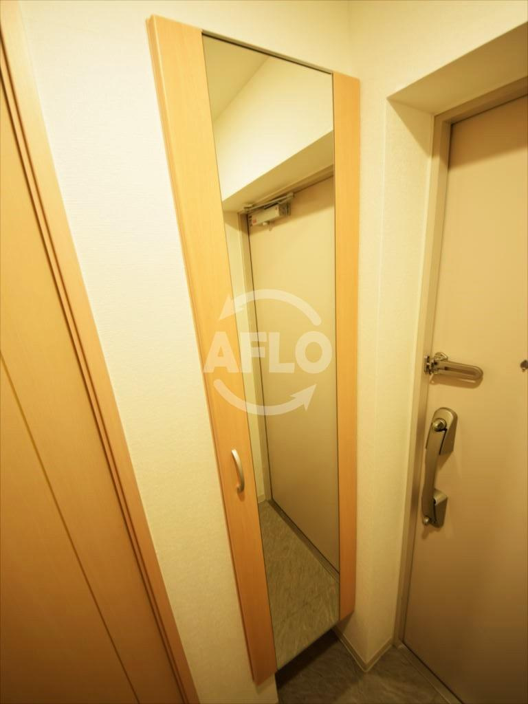 アプライズ西長堀の玄関|アプライズ西長堀 　玄関姿見付き
