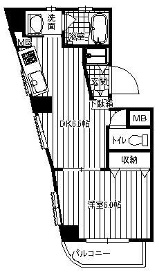 アネックス大野の間取り|間取りです。