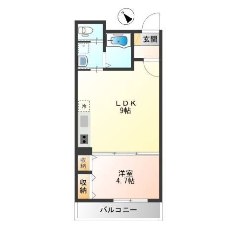 【間取り】 | サンハイムサトウ参番館