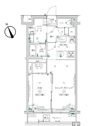 ガレリアレジデンス大泉学園 の間取り