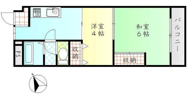 志村ビルの間取り