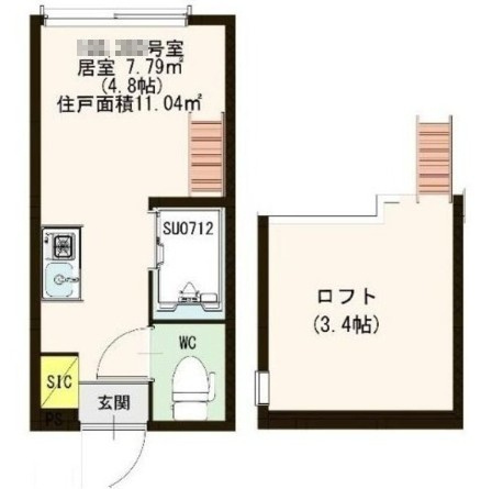【間取り】 | ハーモニーテラス高円寺南Ⅱ