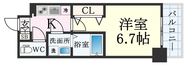 レジュールアッシュ神戸元町