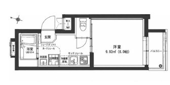 Ｆｕｓｉｏｎ中野坂上の間取り