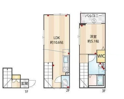 ミハス京急蒲田の間取り|間取りです。