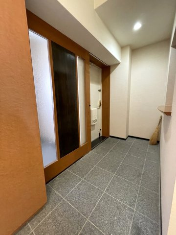 アイランド・コート林町の玄関
