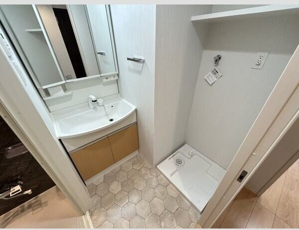 LUANA・AIR・RESIDENCE錦町の洗面所