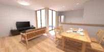 府中市白糸台３丁目の一戸建ての居間・リビング|＊イメージ画像です。