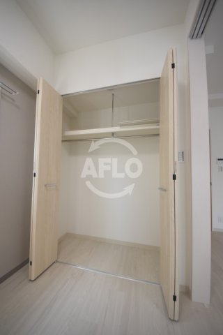 ラフィット松屋町の収納|ラフィット松屋町　クローゼット
